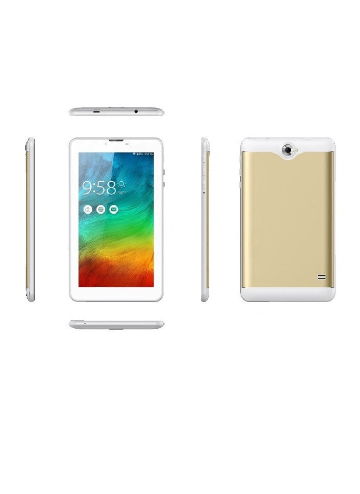 AROAQ 10 Inch Tablet, Lightweight And Portable Android Tab, Long Battery Life Quad Core Processor High Definition Display Wifi Tablet For Videos Photography Gaming, (Gold)  - Image 2
