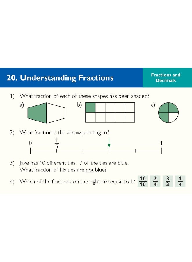 Functional Skills Maths Revision Question Cards - Entry Level 3 - Image 4