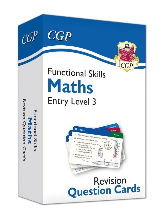 Functional Skills Maths Revision Question Cards - Entry Level 3 - Image 1