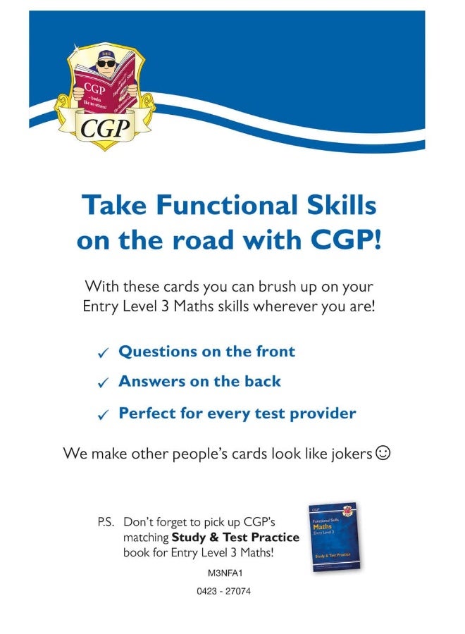 Functional Skills Maths Revision Question Cards - Entry Level 3 - Image 2