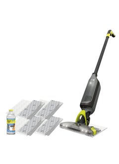 Shark Shark VACMOP Pro Cordless Hard Floor Vacuum Mop with On-Demand Spray and Headlights, includes 4 Disposable VACMOP Pads and a 12oz VACMOP solution, Charcoal Gray, VM252  - Image 1