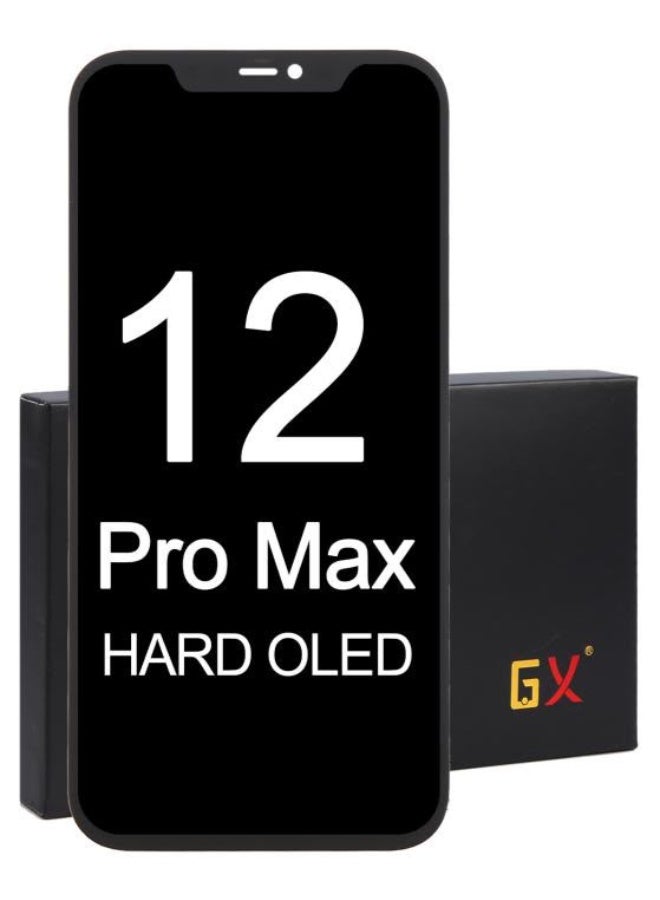 جي إكس آيفون 12 برو ماكس شاشة GX LCD بريميوم (مجموعة الشاشة الكاملة) - Image 1