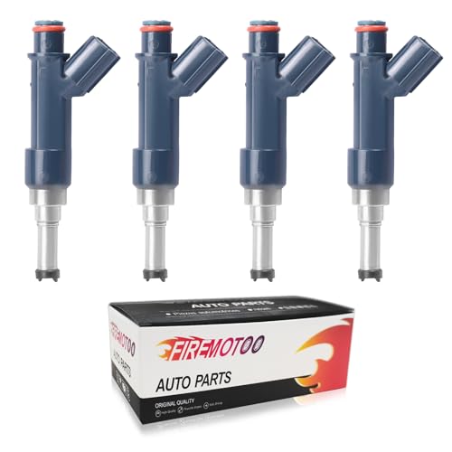 FIREMOTOO Fuel Injectors Set of 4 Compatible With 20112015 Lexus CT200h 20102015 Toyota Prius 20122015 Prius PluginV 18L Replace 2325037020 12 Holes - Image 1
