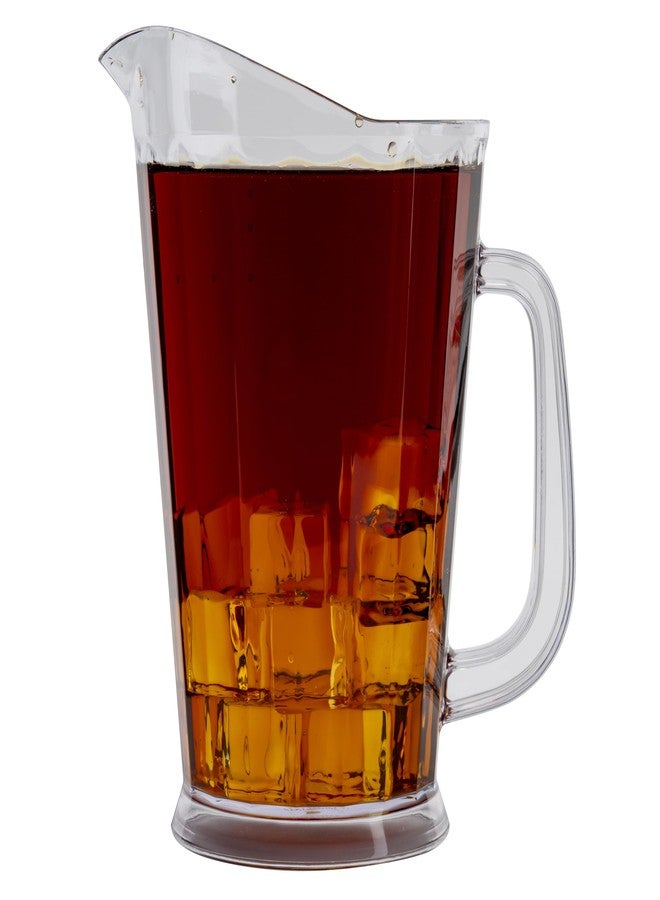 Get G.E.T. P-1064-1-CL-EC BPA-Free Break-Resistant Plastic Serving Pitcher, 60 Ounce, Clear - Image 1
