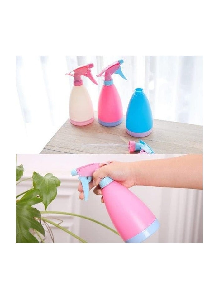 500ml Durable Plastic Sprayer Random Bright Colors Hand Operated for Garden and Home Use, Multi-Purpose Water Sprayer Bottle for Home and Garden - Image 1