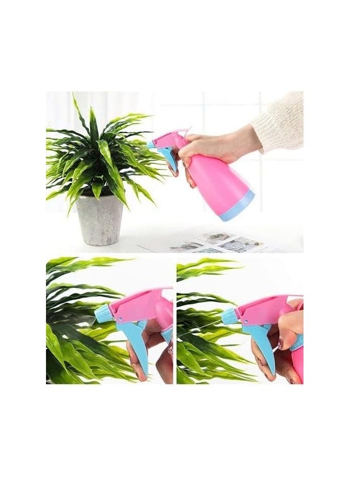 500ml Durable Plastic Sprayer Random Bright Colors Hand Operated for Garden and Home Use, Multi-Purpose Water Sprayer Bottle for Home and Garden - Image 3