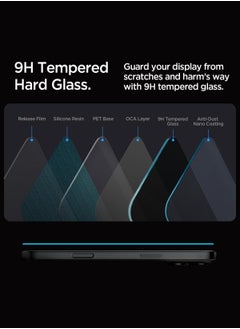 Spigen GLAStR EZ Fit iPhone 16 PRO PRIVACY Screen Protector [2 PACK] Premium Tempered Glass with Auto Align technology - 2 PACK  - Image 4