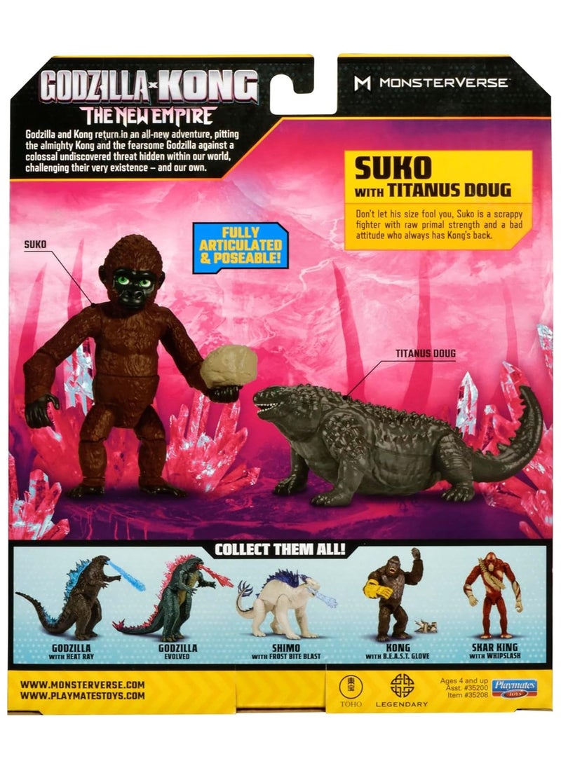 Godzilla Godzilla x Kong The New Empire: Suko With Titanus Doug - 6 Inches  - Image 4