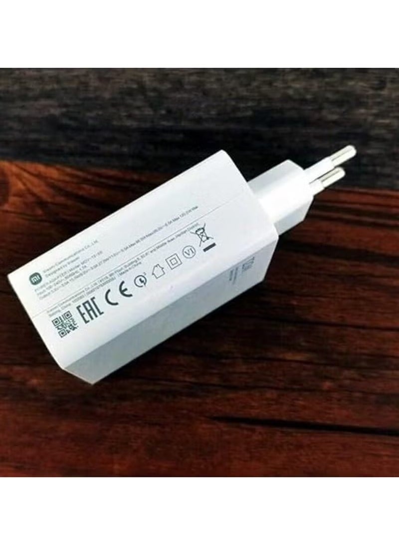 TIGER Xiaomi 120W Charging Combo Type-A (White) – Ultra-Fast Wall Charger with High-Speed Type-A Cable for Xiaomi 12, 12T, 11T, Poco F4, Redmi Note Series & More – Compact & Safe Adapter for Efficient Power Delivery to Phones, Tablets & USB-A Compatible Devices - Image 3