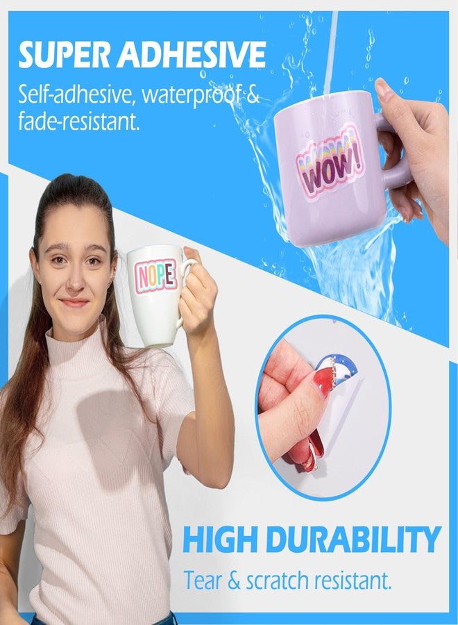 تيك راب ورق لاصق فينيل قابل للطباعة من TECKWRAP، (مطفي/لامع/شفاف) فينيل لاصق قابل للطباعة بنفث الحبر، ورق صور A4، 30 قطعة، للأعمال الحرفية، والملصقات، والبطاقات، مجموعة أدوات وملحقات متكاملة - Image 3