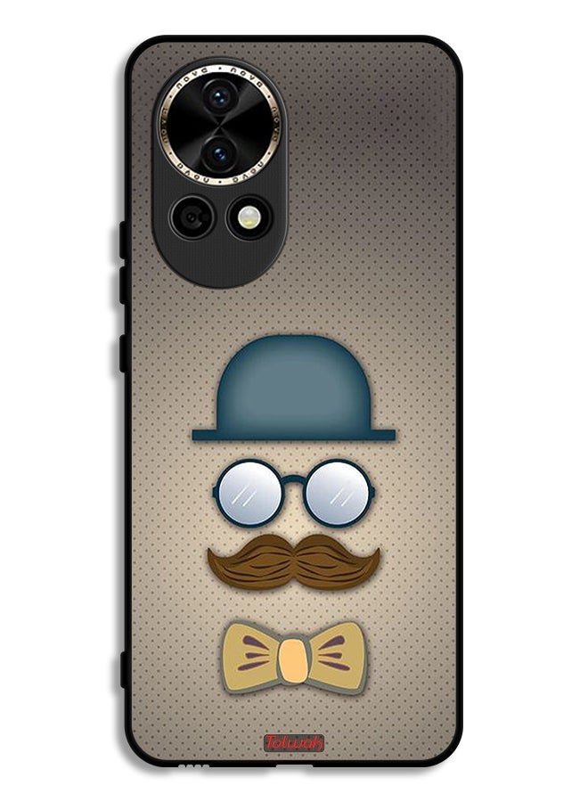 Tolwak Huawei nova 12 5G Protective Case Cover ManS Head Art - Image 1