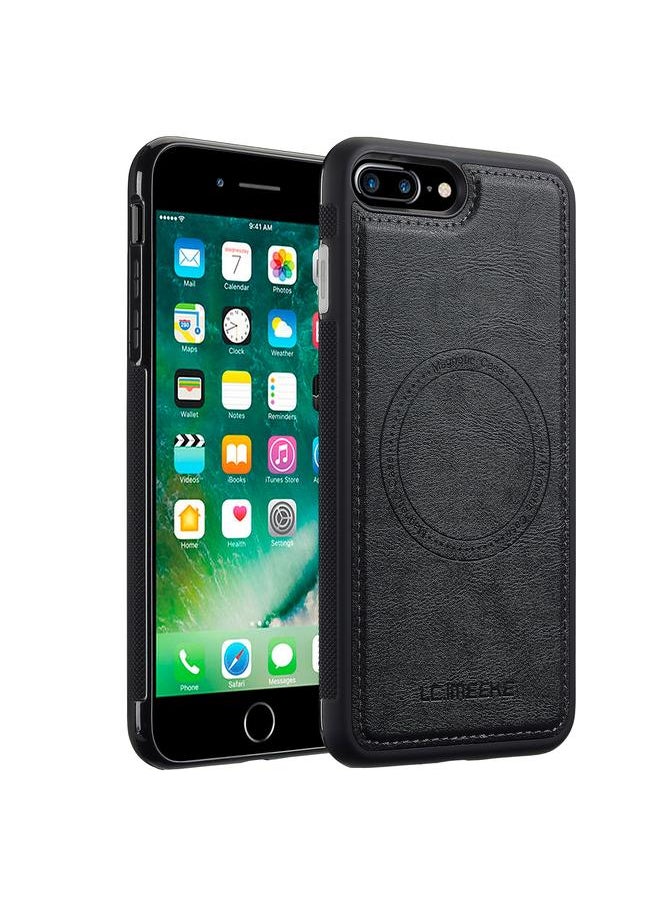 LC.IMEEKE For iPhone 7/8/SE2/SE3 LC.IMEEKE Magsafe Phone Case(Black) 