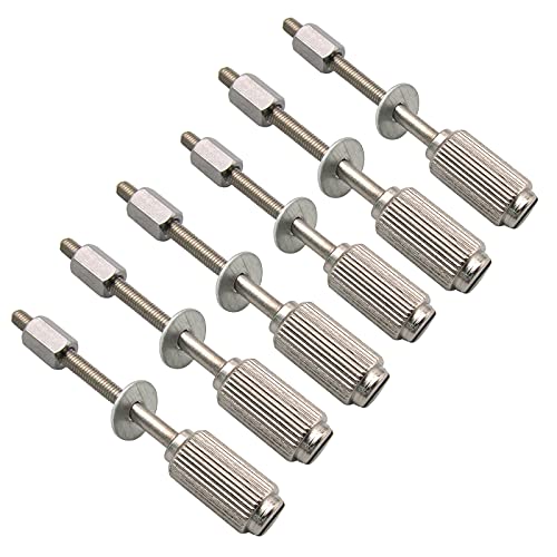CKPSMS Brand Embroidery Hoop Metal Long Adjusting Screws 6PCS Compatible with Many Brother Babylock Hoops - Image 1