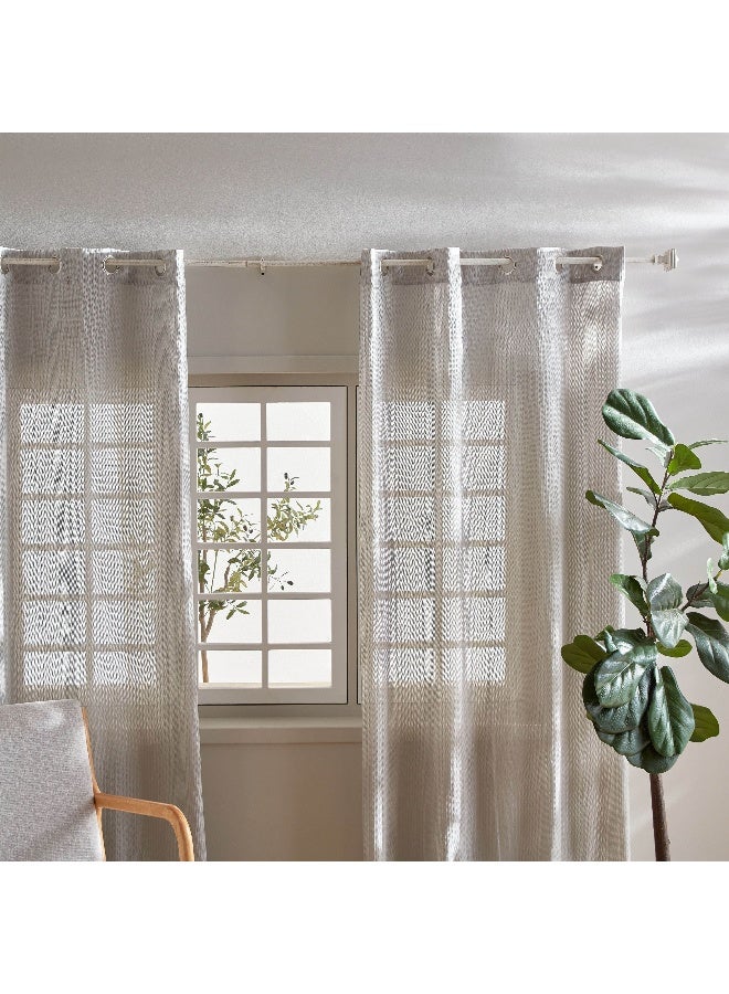 Home Box Abstract Extendable Curtain Rod 320 x 1.9 cm - Image 3