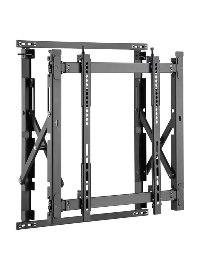 Skill Tech SVW09 46T Super Slim Pop Out Video Wall Mount for 32–75 Inch LED/LCD Screens, VESA 600x400, Max Load 35kg, Ultra Low Profile TV Bracket – Black  - Image 3