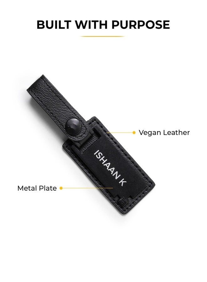 EUME Personalized Name Tag for Backpacks & Messengers | Omega, Stratos, Polaris, Zenith & Carbonis | Commute, Executive, Briefcase, Lexor, Aristo & Optimo - Image 3