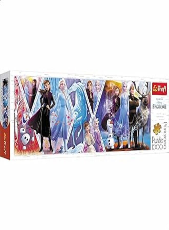 Trefl 29048 Frozen Shaped Panoramic Puzzle - 1000 Pieces