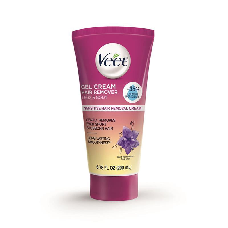 Veet Botanic Inspirations Gel Cream Legs & Body, 6.78 oz - Image 1