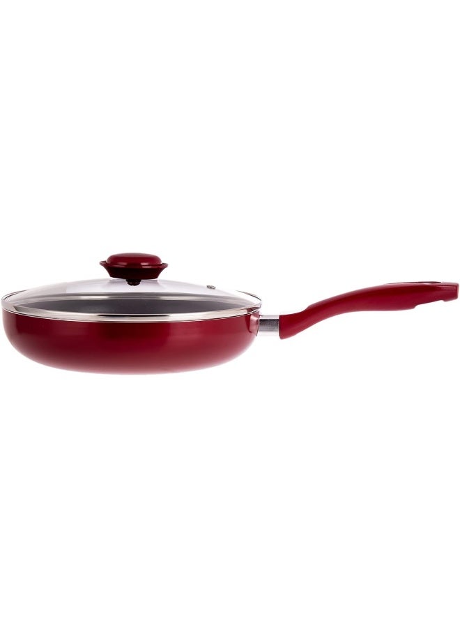 AKDC Frypan W/Lid red - Image 2