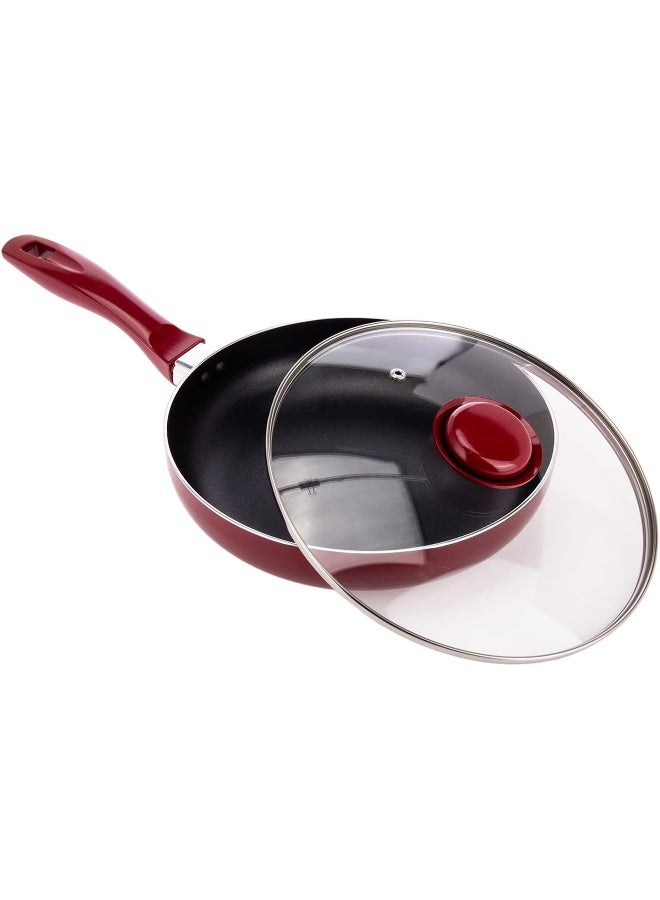 AKDC Frypan W/Lid red - Image 3