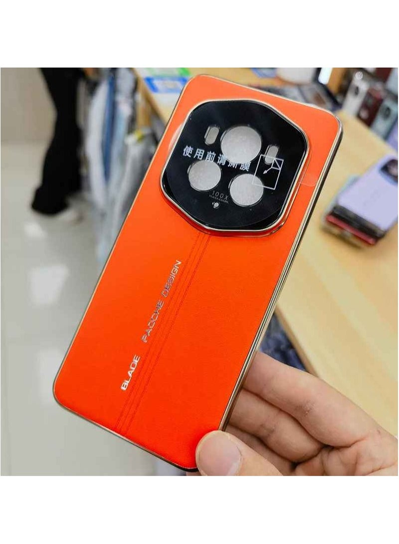 Case For Honor Magic 6 Pro High Quality Ultra Thin Cover Orange  - Image 2