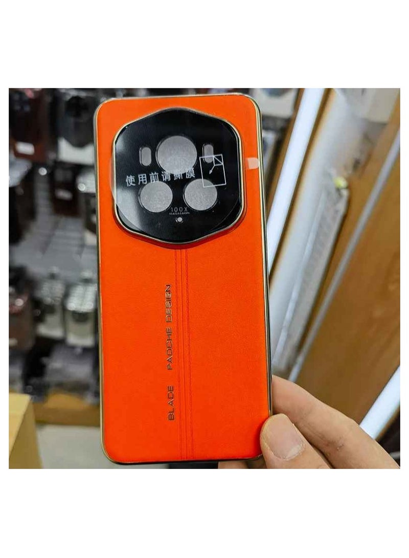 Case For Honor Magic 6 Pro High Quality Ultra Thin Cover Orange  - Image 3