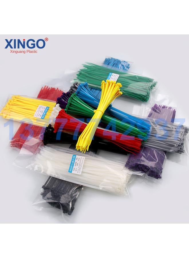 Bluejw Color Cable Tie 5*250mm Red Yellow Blue Green Black Belt 4.8*250 Rolled Belt Self-locking Cable Tie  - Image 5