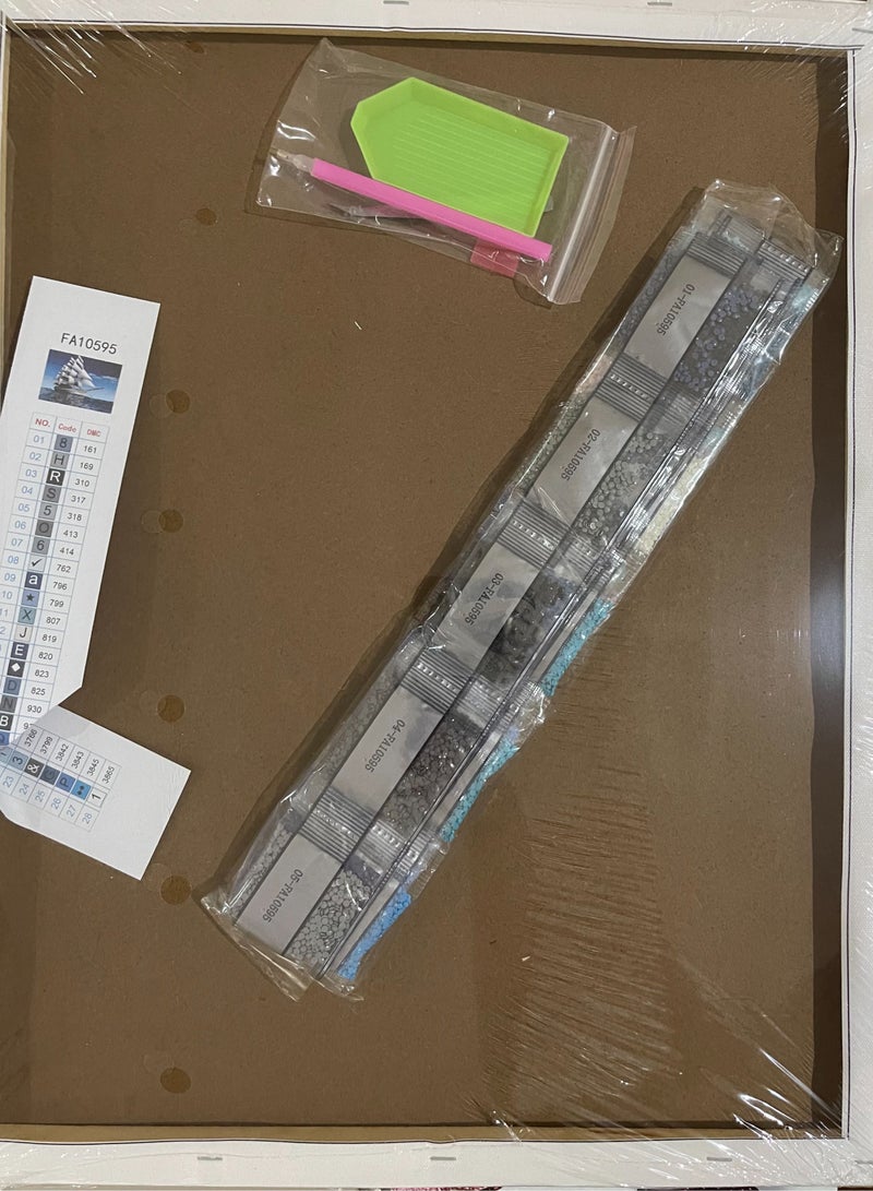 STRATEG DIY 5D Round Diamond Painting Craft Kits Multicolor - Image 2