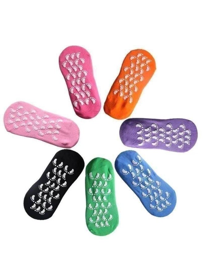 جوارب سيليكون جل لترطيب القدمين وحماية الكعب من التشققات وتسكين الآلام (MA) - Image 5