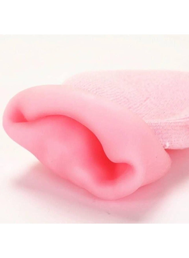 جوارب سيليكون جل لترطيب القدمين وحماية الكعب من التشققات وتسكين الآلام (MA) - Image 4