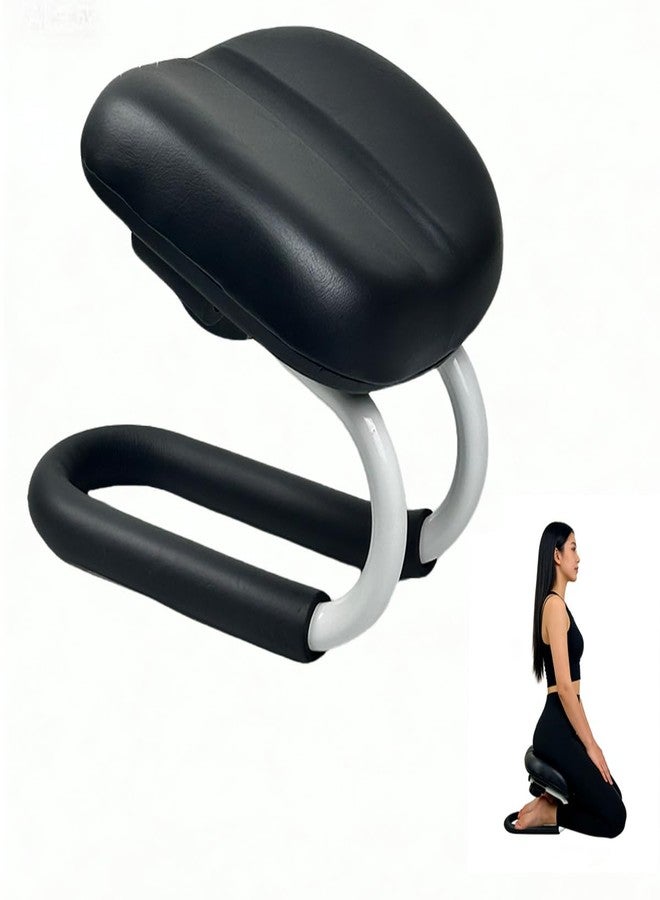 Leemeexaa Meditation Bench,Adjustable Metal Kneeling Chair,Non-Slip Meditation Chair with Cushion,Ergonomic Meditation Chairs or Yoga Stool, Seiza Chairs for meditations, Home Studios, Yoga Rooms. - Image 1
