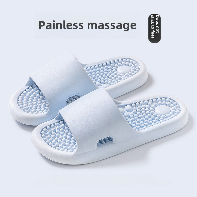 Acupressure Massage Slippers Unisex Home Spa Anti-Slip Sky Blue [soft bottom massage to relieve fatigue✅]]