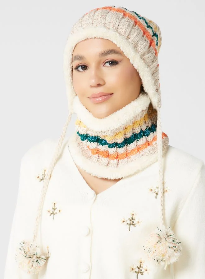 Ginger Winter Beanie & Scarf Set