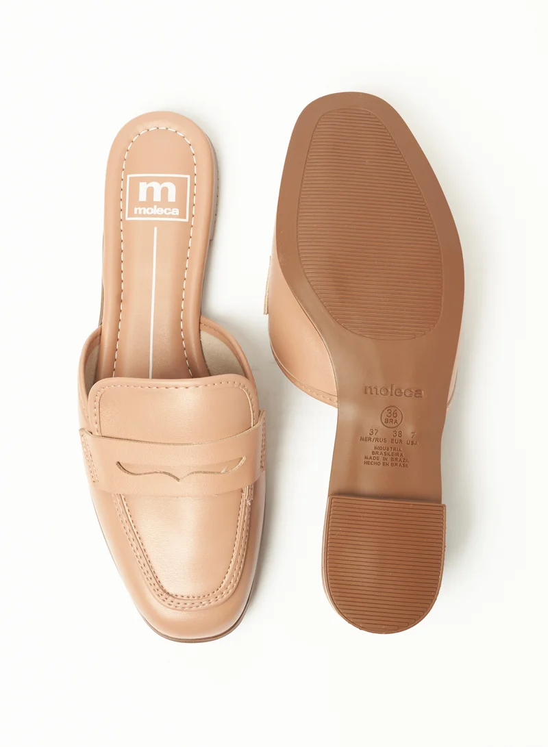 MOLECA Classic Mules for Women – Elegant Slip-On Pumps for Ladies & Girls | Comfortable Casual Shoe | Versatile Footwear for Office, Outings, and Daily Wear | Soft Insole & Stylish Design