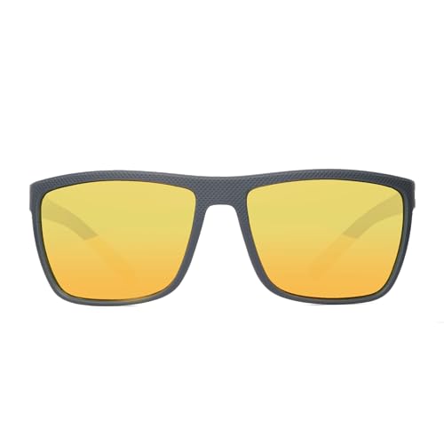 ZENOTTIC Polarized Sunglasses for Men Lightweight TR90 Frame UV400 Protection Square Sun Glasses - Image 2