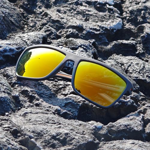 ZENOTTIC Polarized Sunglasses for Men Lightweight TR90 Frame UV400 Protection Square Sun Glasses - Image 5