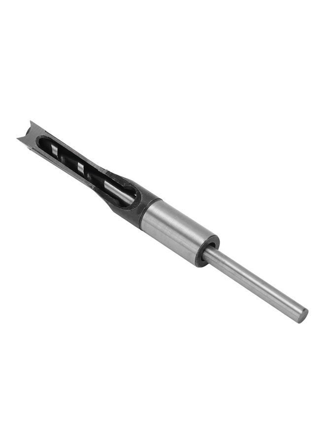 NIBEMINENT Square Hole Drill DIY Woodworking Tool Silver/Black 8inch  - Image 5