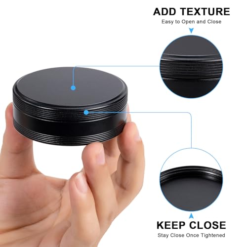 SOBAHIDO Pill Box 2 Compartment Pill Case - Portable Metal Travel Pill Container for Pocket or Purse, Waterproof Pill Organizer Holder for Medicine Vitamin Fish Oil and Supplements - Image 5