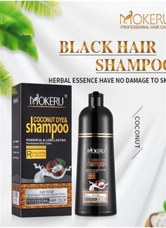 MOKERU MOKERU  Hair Dye Shampoo  500ml  - Image 2