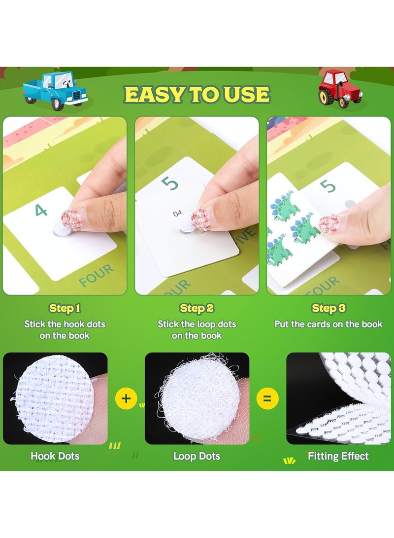 Busy Books for Toddlers, Montessori Busy Book for Kids to Develop Learning Skills, Early Development Toys for 3+ Year Old Boys Girls, Quiet Book for Toddlers (Traffic Theme) - Image 4