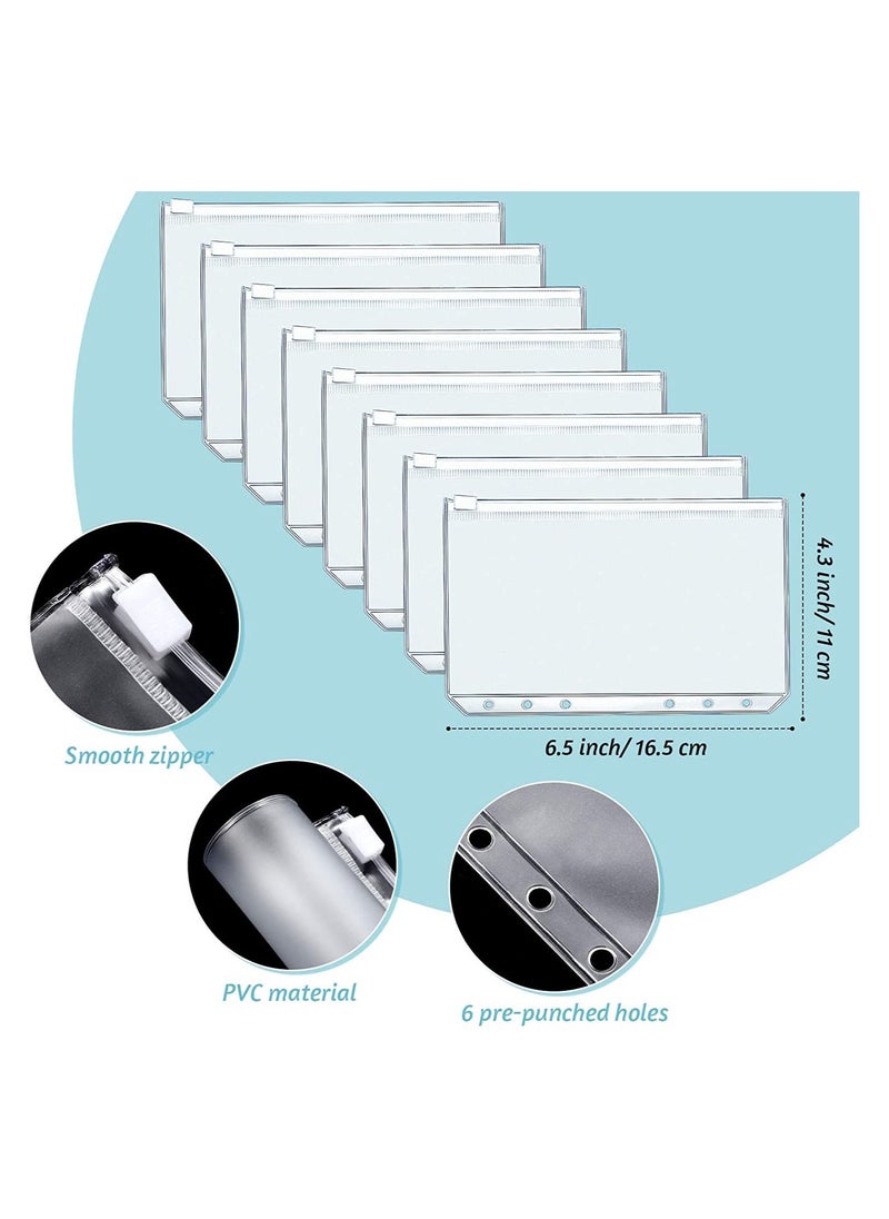 ZHANNEL - Money Binder Budget | Money Organizer Light Blue - Image 1