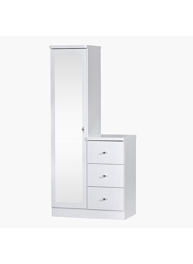 Home Box Cornell 3-Drawer Tall Dresser with Mirror  - Image 2