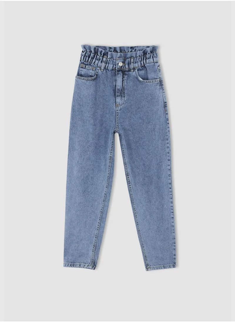 DeFacto Woman Paperbag Denim Trousers