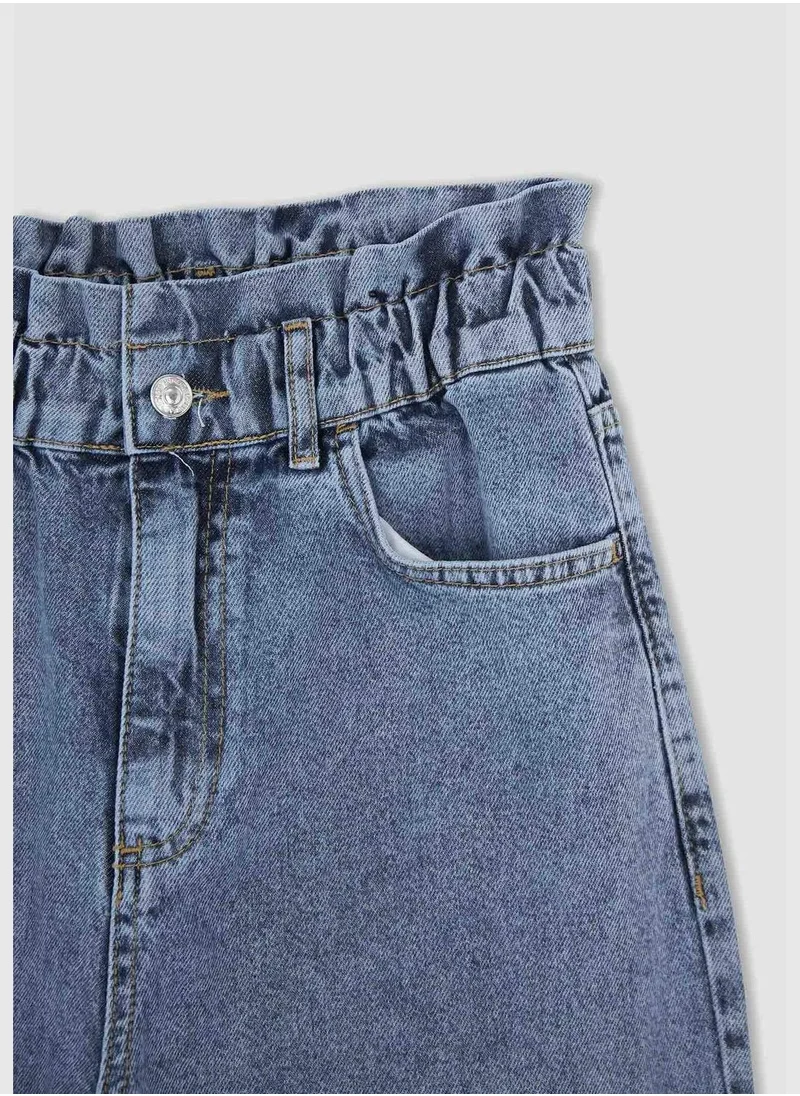 DeFacto Woman Paperbag Denim Trousers