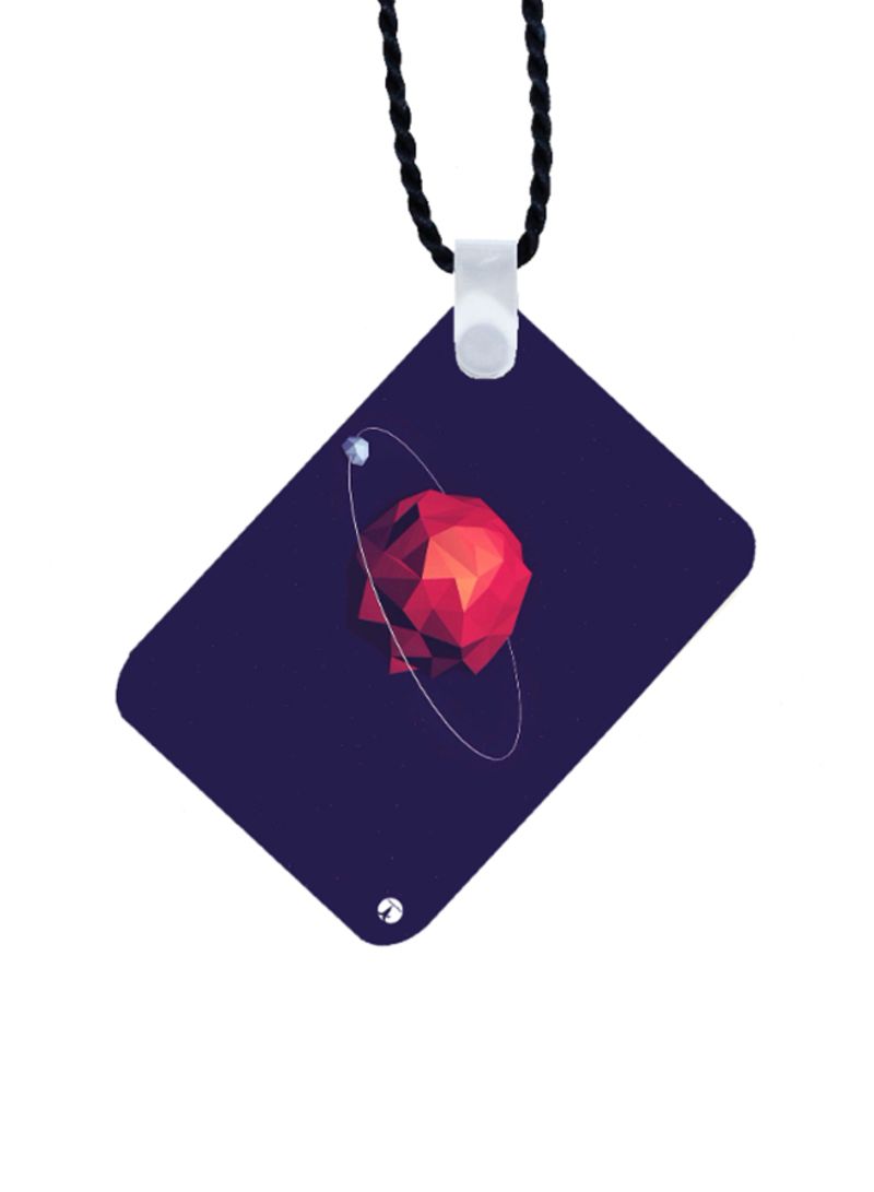 RKN Planet Printed Car Mirror Pendant - Image 2