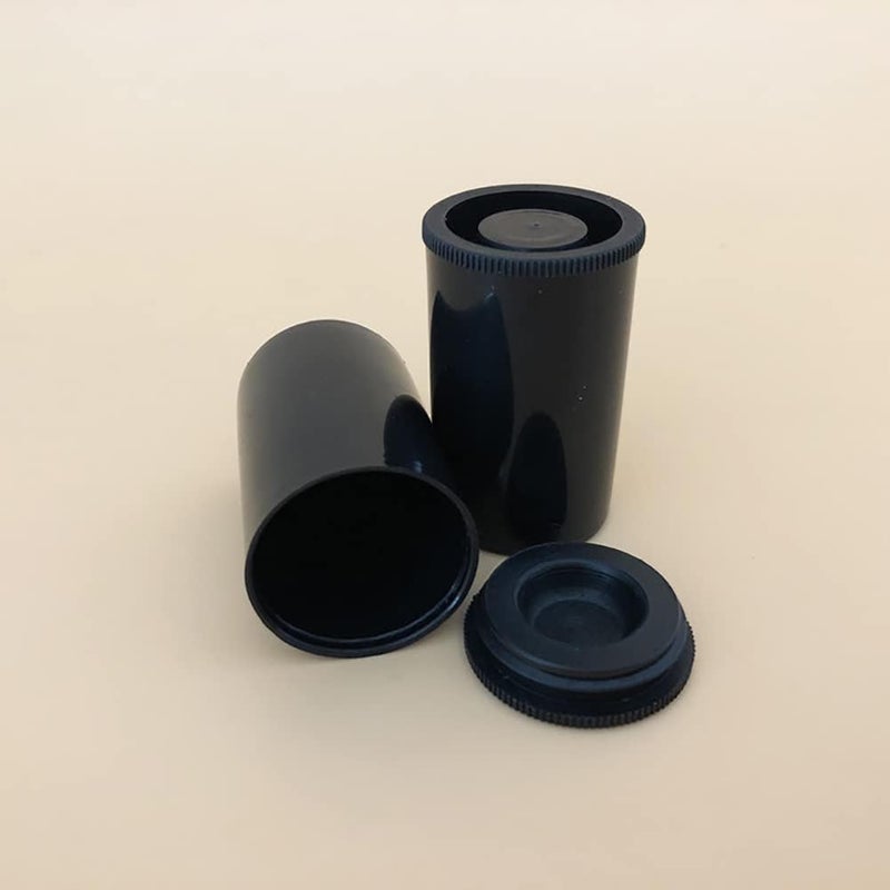 ccHuDE 12 Pcs 33mm Plastic Film Canisters Empty Camera Reel Containers Coins Films Roll Tube Case Storage Containers with Caps - Image 2