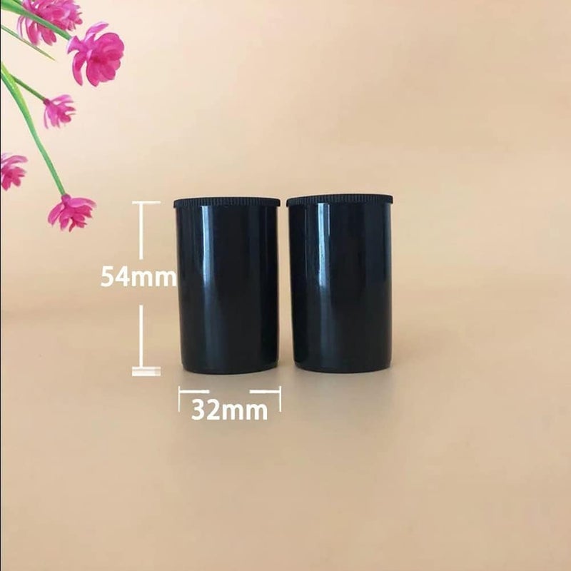 ccHuDE 12 Pcs 33mm Plastic Film Canisters Empty Camera Reel Containers Coins Films Roll Tube Case Storage Containers with Caps - Image 3