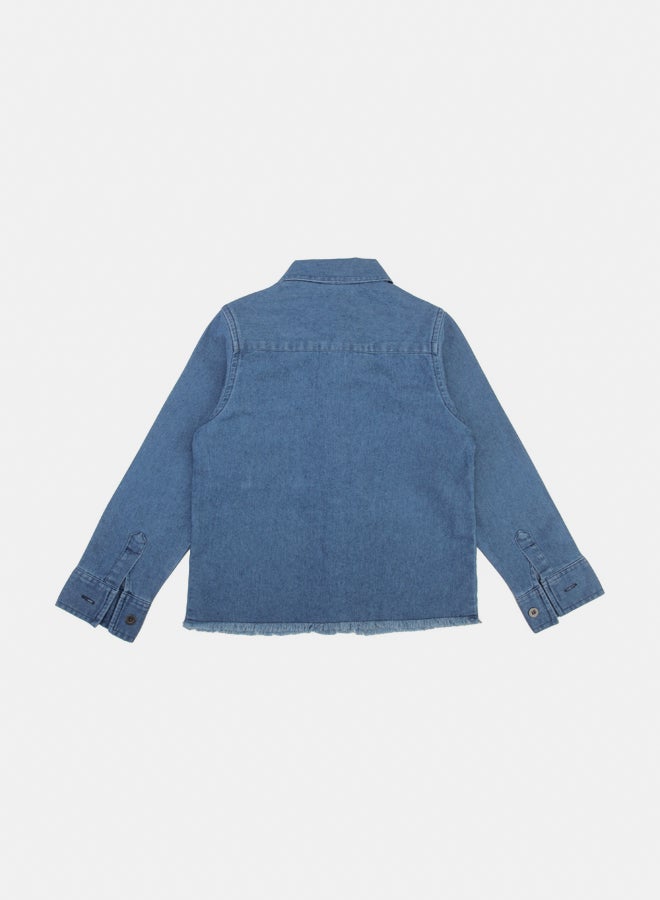OWNKIDS Boy Denim Shirt - Image 2