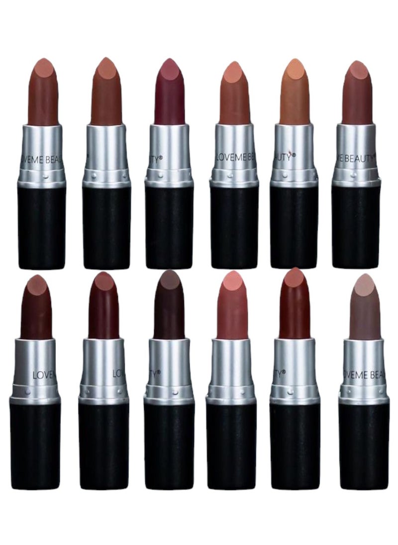 LOVEME BEAUTY Lipstick MATTE12pcs  - Image 1