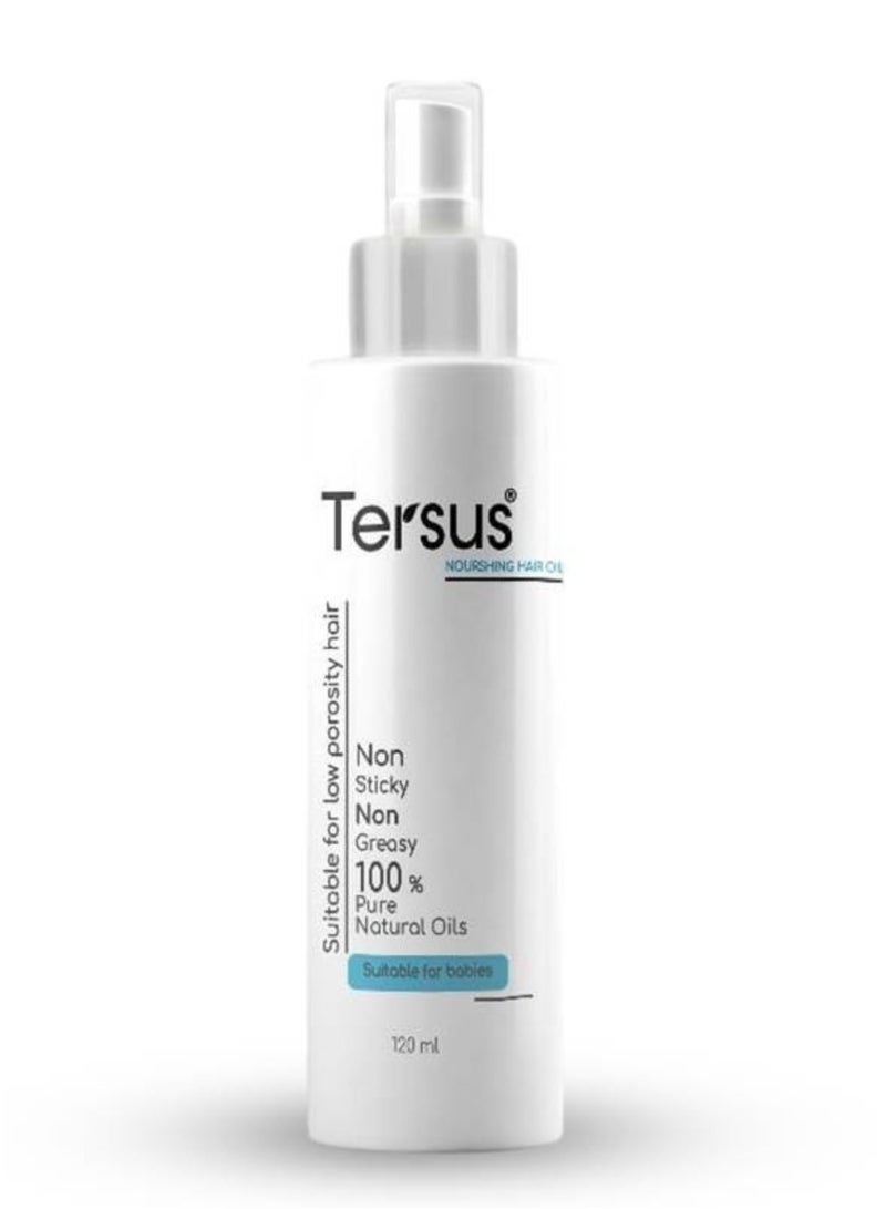 Tersus Nourishing Hair Oil with Sweet Almond & Jojoba Oils – 120 ml